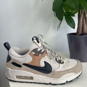 Women Size 7 Nike Air Max 90 Futura
Tan Black Shoes DM9922-002
